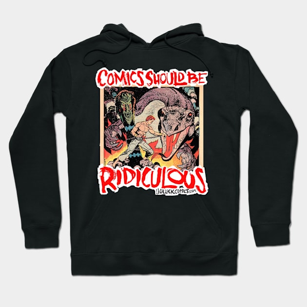 Comics Should Be Ridiculous: Joe Kubert Hoodie by Eleven O'Clock Comics